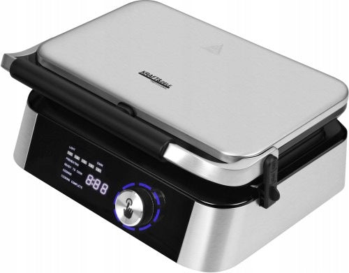 WAFFLE IRON WITH LED DISPLAY 2200W 240V 26,8X13,5 CM KD4204 Packaging status original