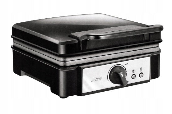 WAFFLE IRON XXL MPM BGO-02 1400 IN BLACK