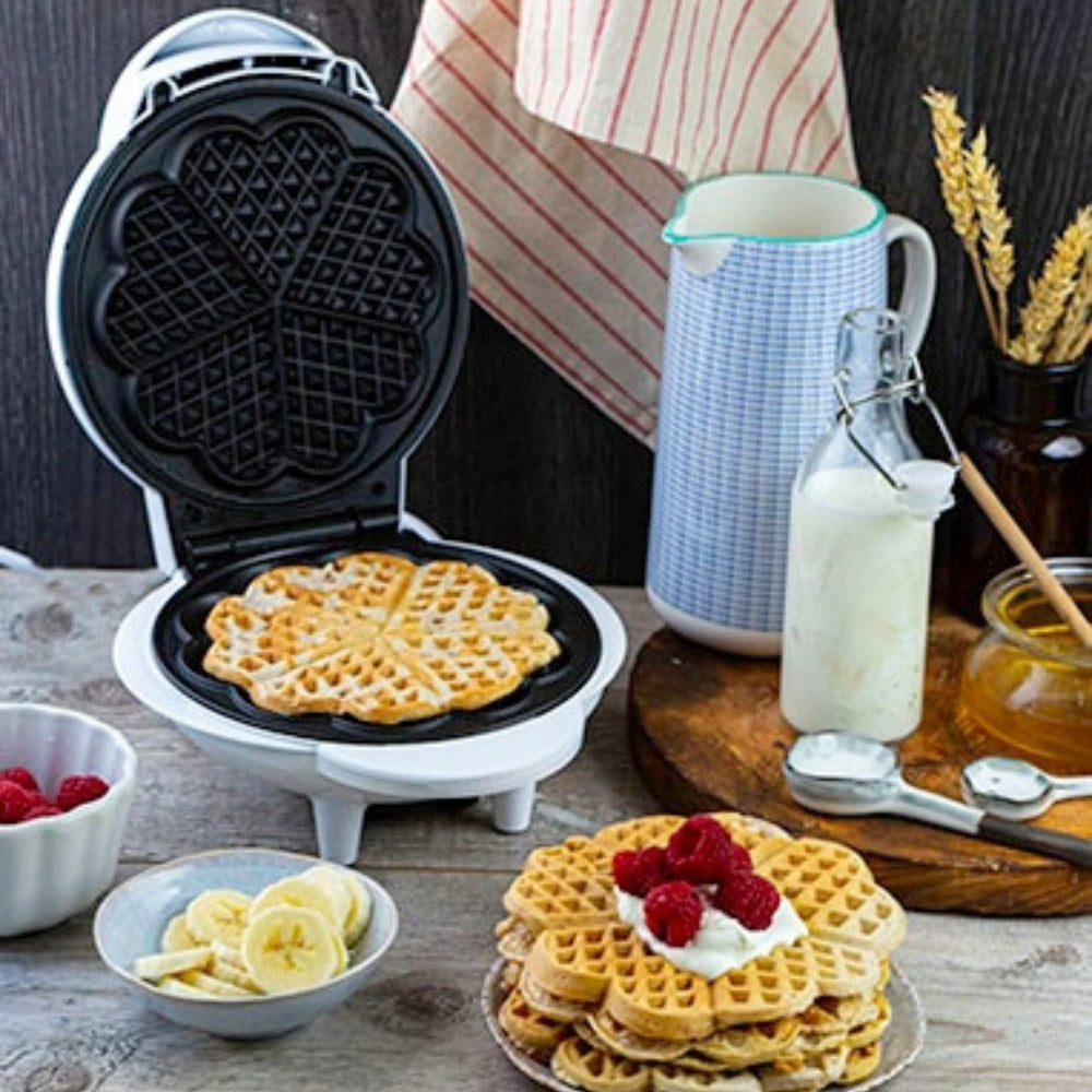 WAFFLE MAKER 1000W Wafer CRISPY Waffles HEART Adjustable Power rating 1000 W