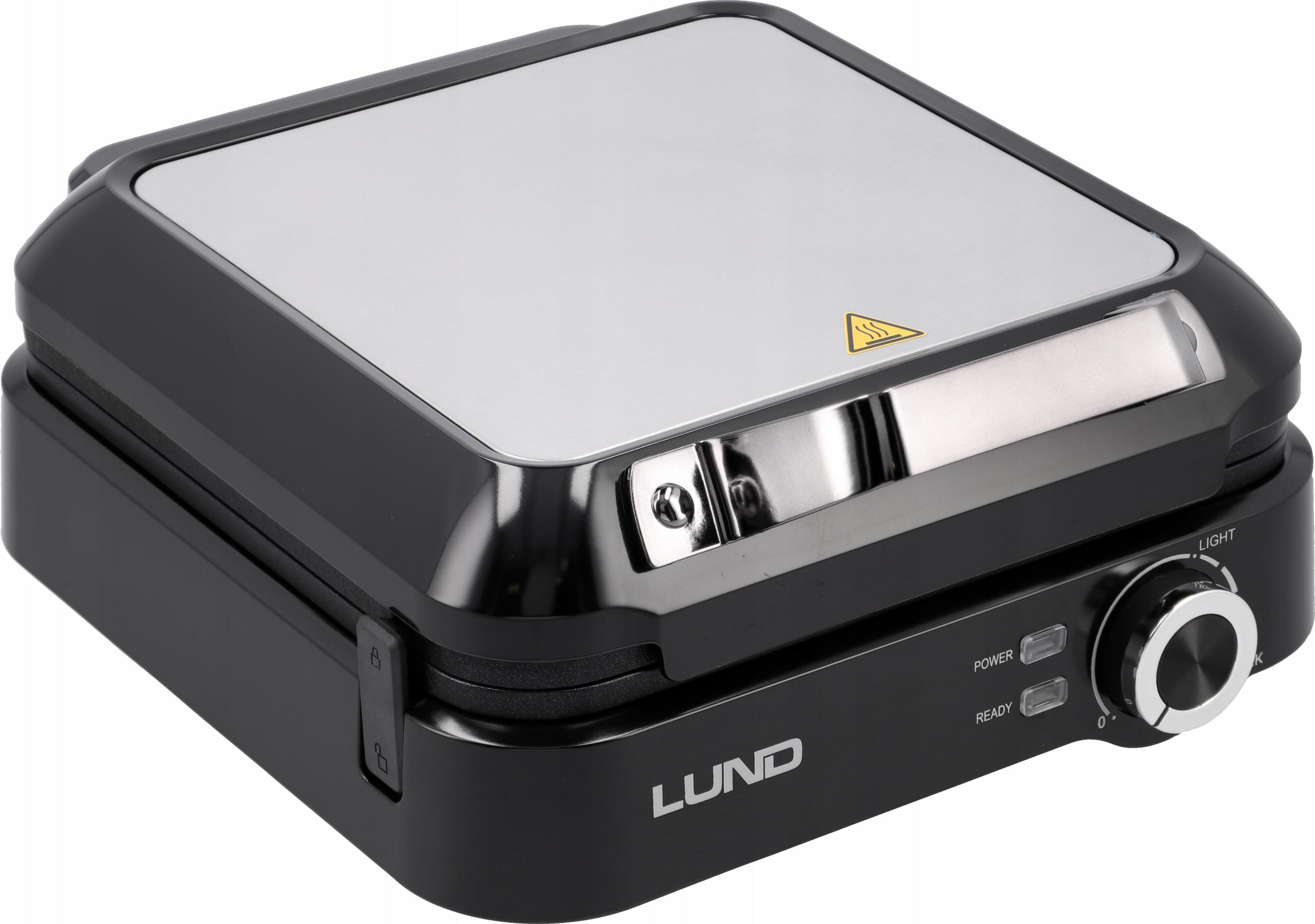 WAFFLE MAKER 1500W 4 LARGE CRISPY WAFFLES STRONG LUND WITH TEMPERATURE CONTROL Power rating 1500 W