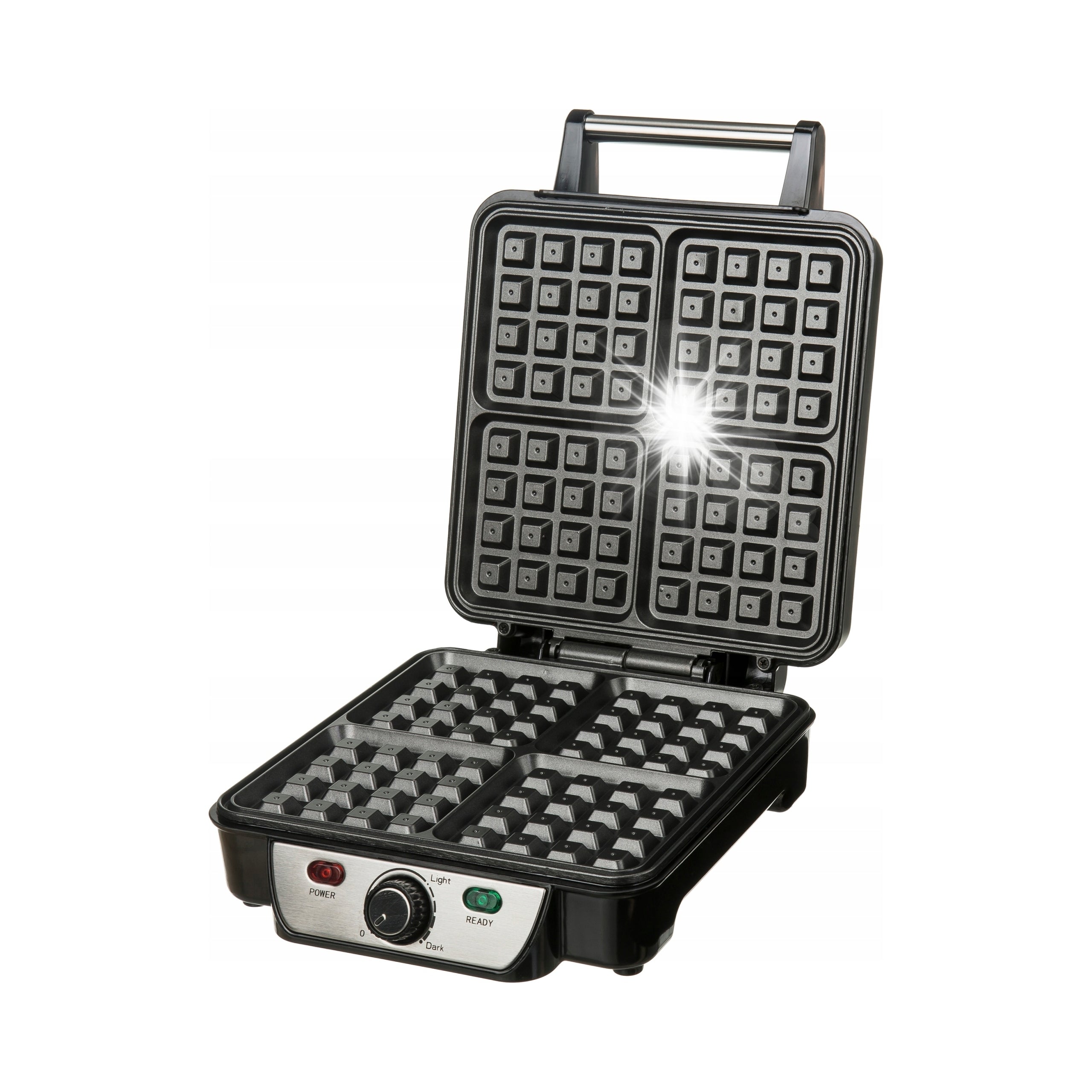 WAFFLE MAKER XXL 4 LARGE CRISPY WAFFLES 1500W CR3025