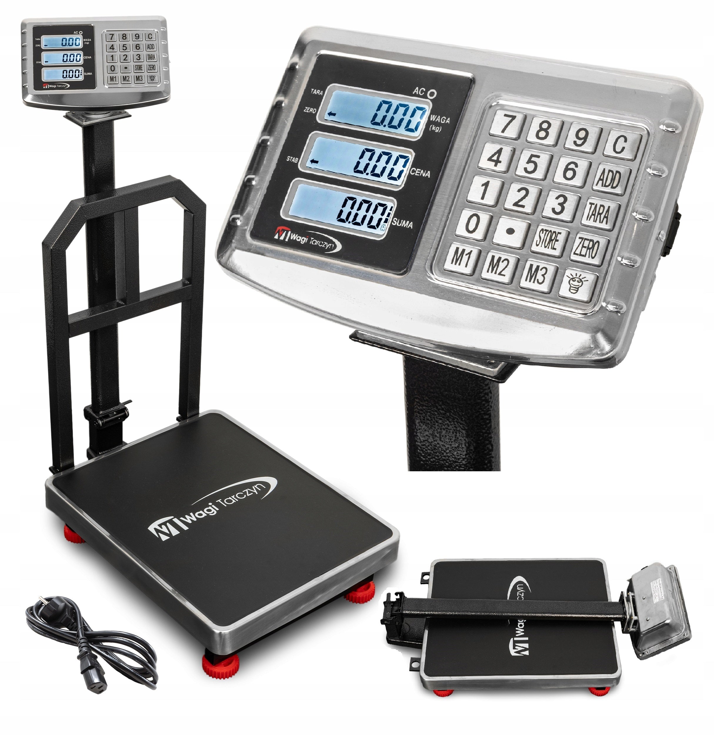 WAGI TARCZYN 150KG / 10g STORAGE SCALE ELECTRONIC PLATFORM STORE