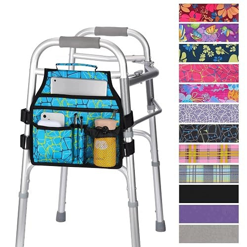 WALKER BAG ORGANIZER 8 POCKETS WATERPROOF FOR SENIOR HOME Brand no brand