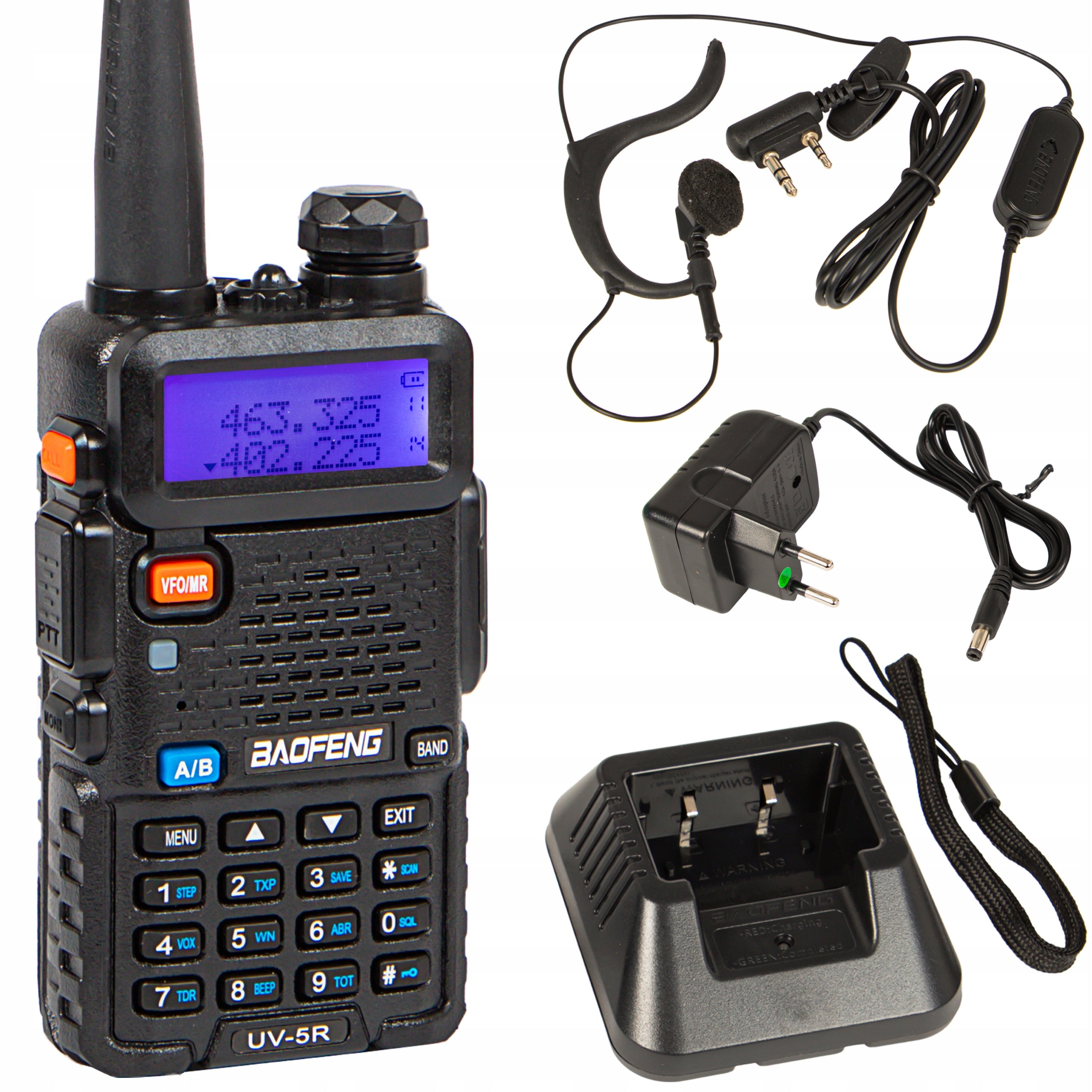 WALKIE TALKIE WALKIE RADIO BAOFENG UV-5R 8W RADIO LONG RANGE