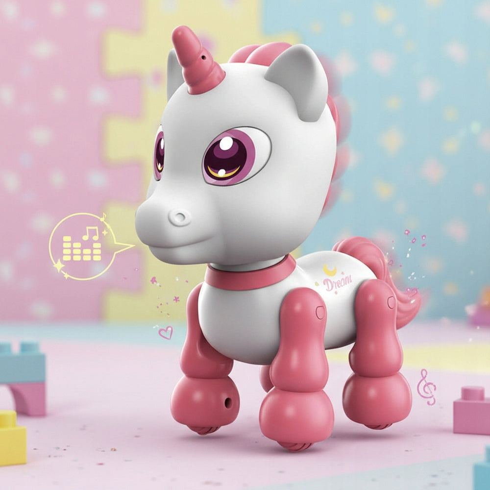 WALKING UNICORN ROBOT INTERACTIVE TOY FOR GIRL CHILDREN SAYS Brand NORIMPEX