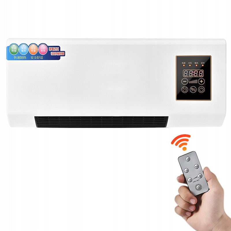WALL AIR CONDITIONER WITHOUT EXTERNAL HEAT AND COOLING UNIT + Operating modes heating ventilation