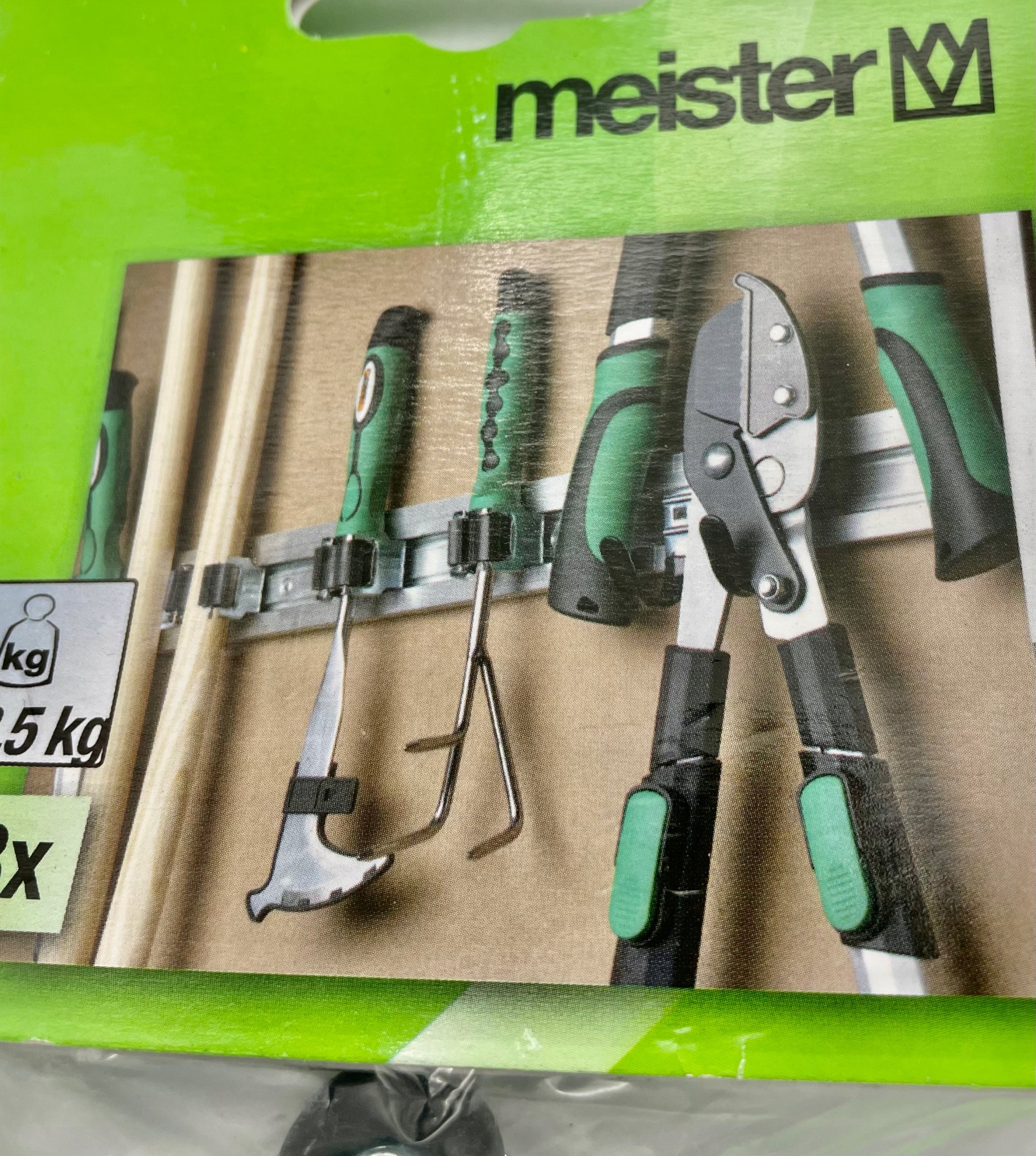 WALL MOUNT FOR GARDEN TOOLS BROOMS Metafranc Manufacturer code WU9952600