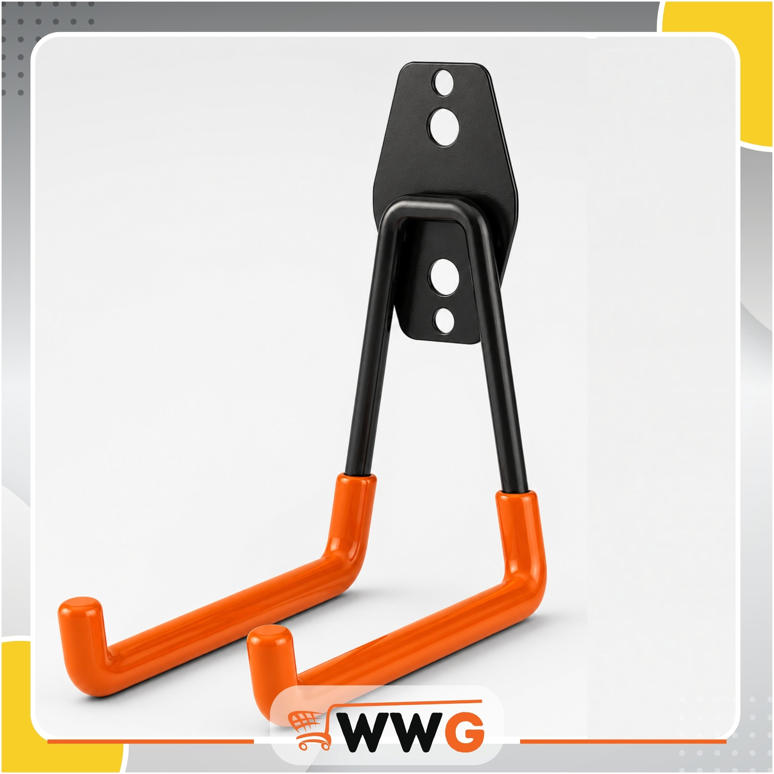 WALL MOUNT HANGER HOOK FOR GARAGE WORKSHOP LARGE FOR TOOLS 30KG 17CM Packaging status original