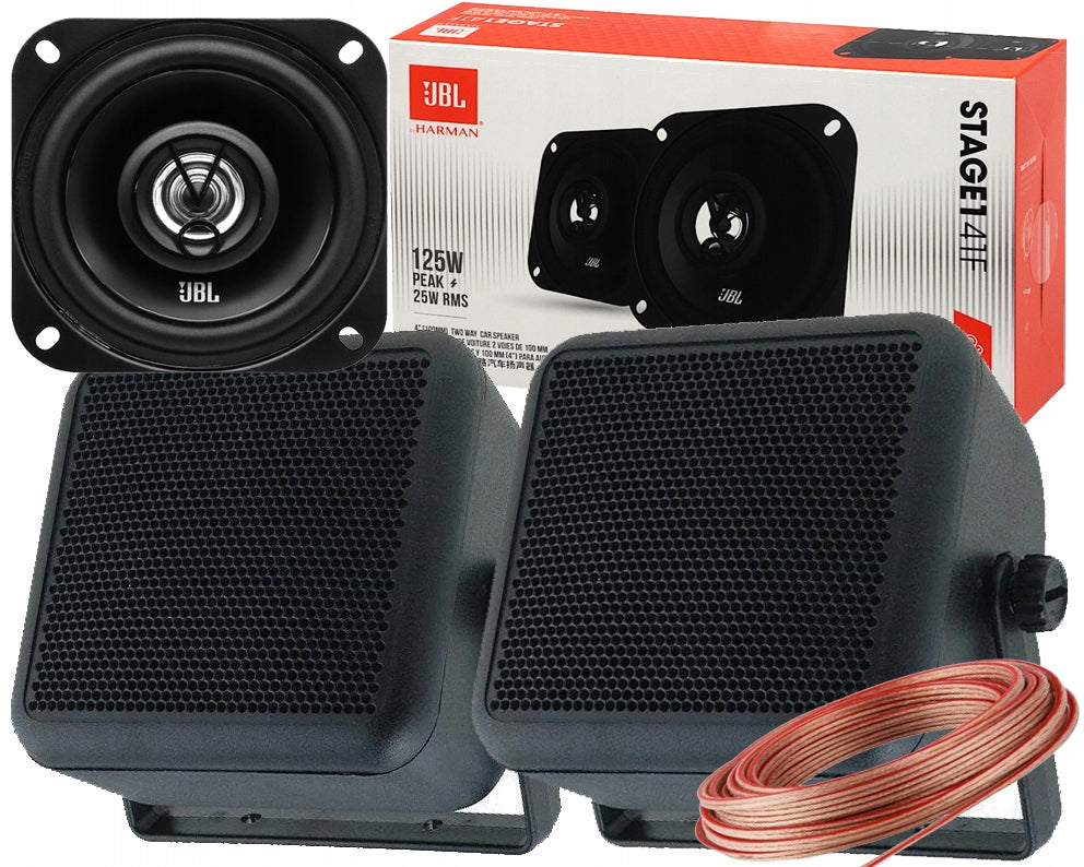 WALL MOUNTED CEILING SPEAKERS SURFACE MOUNTED JBL AMPLIFIER SOUND SYSTEM Brand JBL