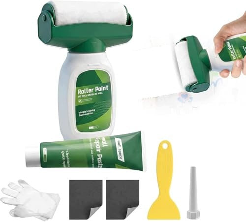 WALL PAINT WHITE REPAIR SET 2IN1 ROLL FOR CHILDREN Brand no brand