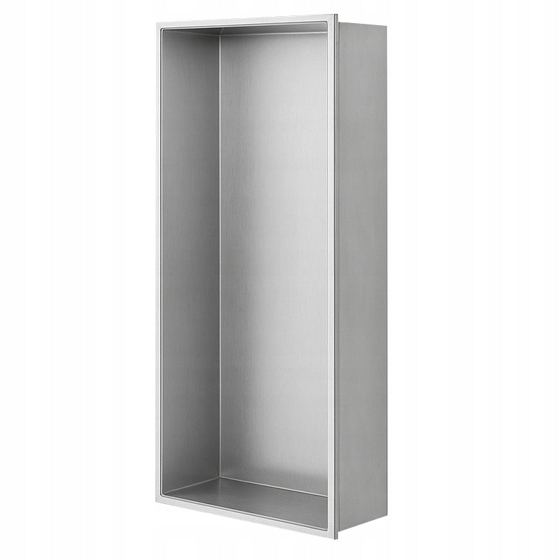 WALL RECESSED BATHROOM SHELF WITH FLANGE IGA 60X30X7 CM CHROME Manufacturer code IGA-CH-60X30X7