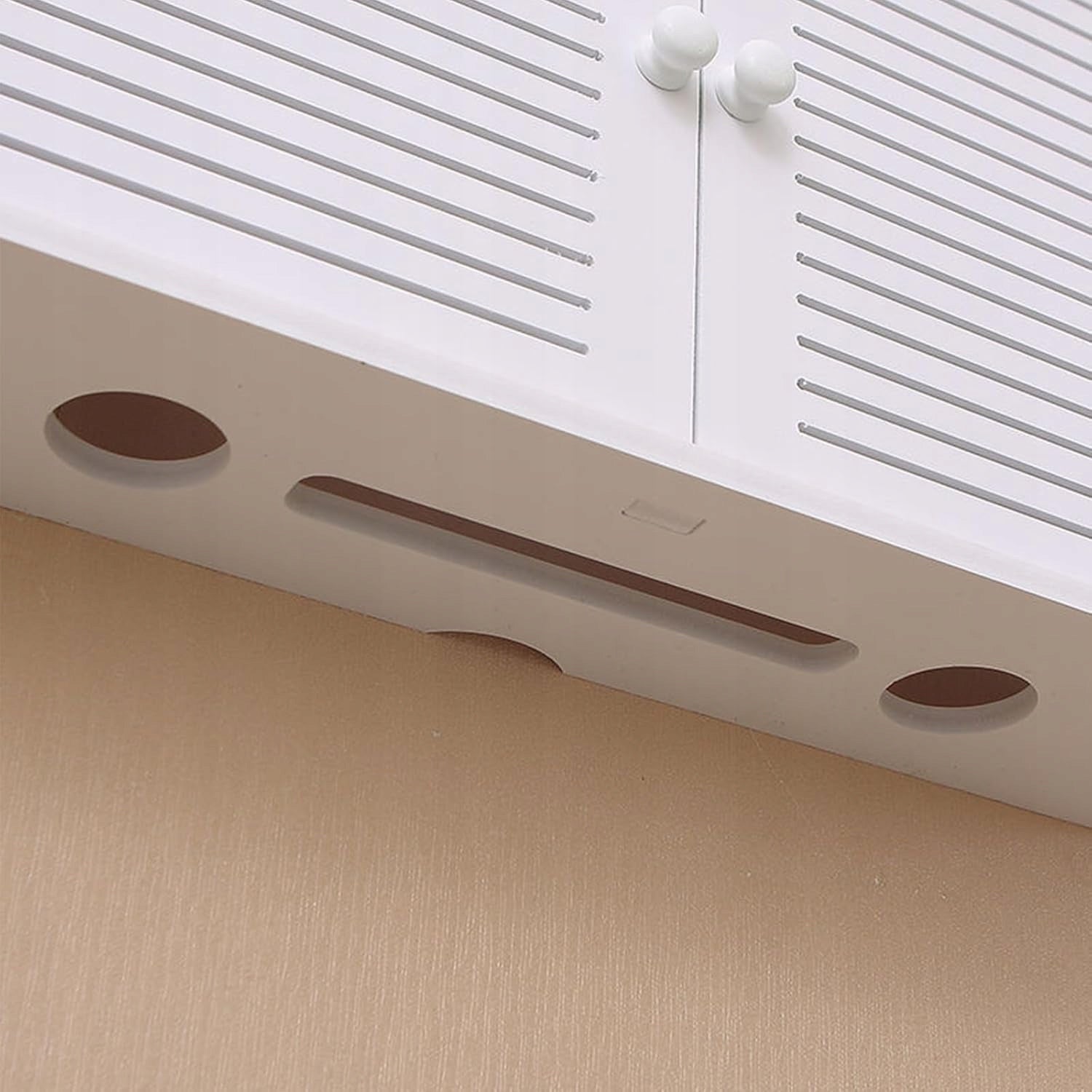 WALL SHELF FOR ROUTER WIFI CABLE STORAGE WHITE MOUNTING Manufacturer code PÓŁKA ROUTER WIFI SCHOWEK KABLE ORGANIZA