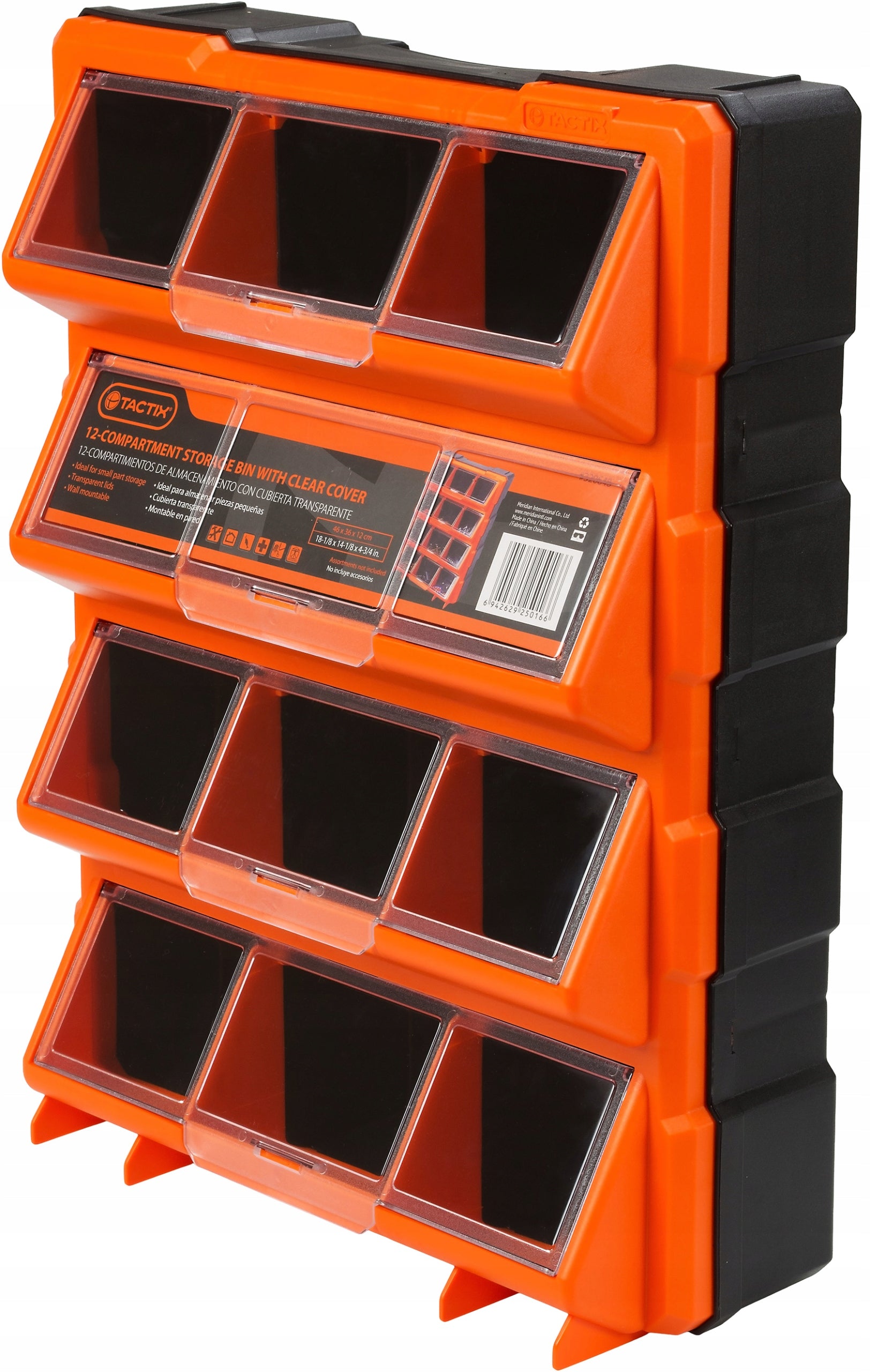 WALL WORKSHOP Organizer 12 COMPARTMENTS 2in1 TACTIX Manufacturer code 320648