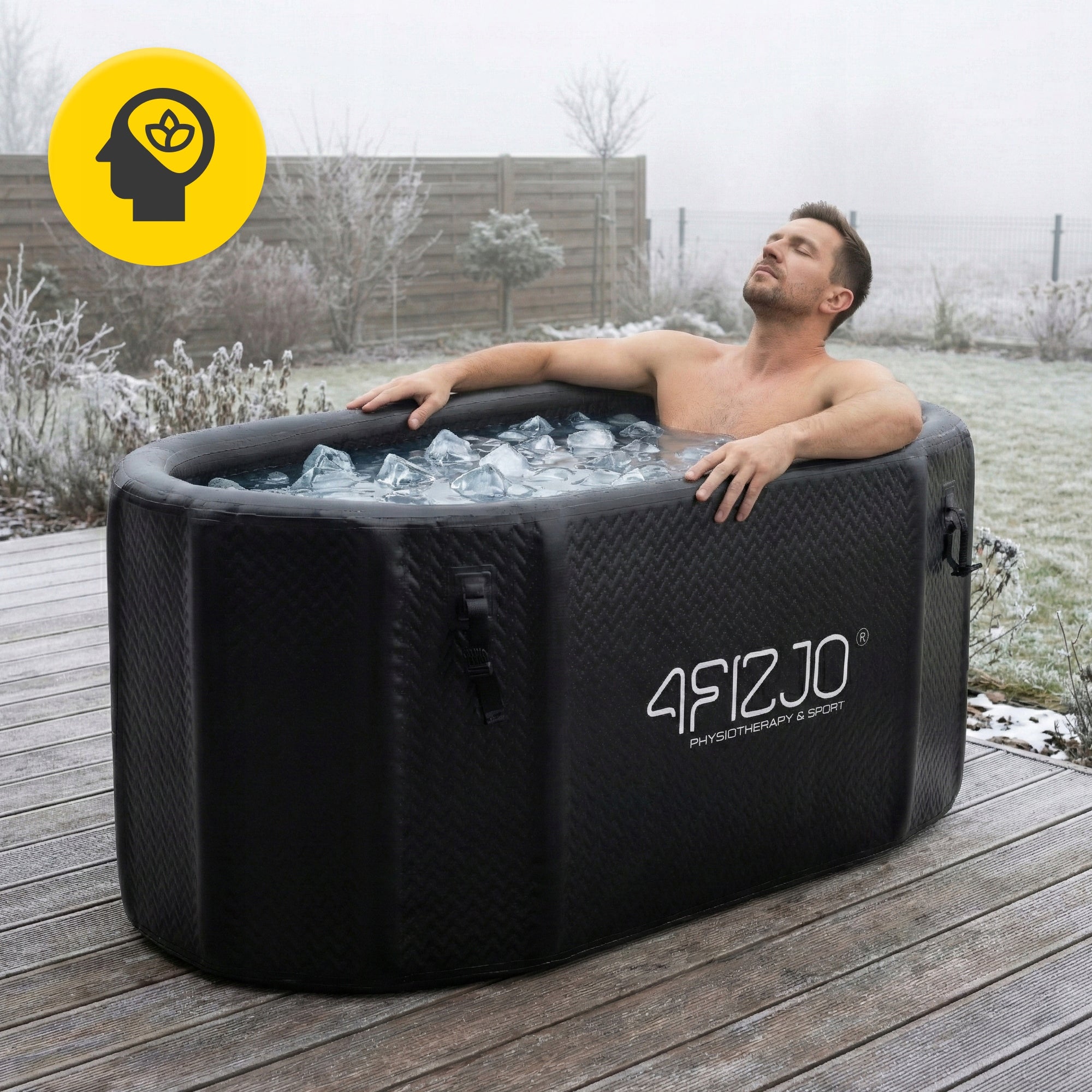 WALRUS BARREL ICE BATHTUB FOR ICE BATH PORTABLE INFLATABLE EAN (GTIN) 5905973408417