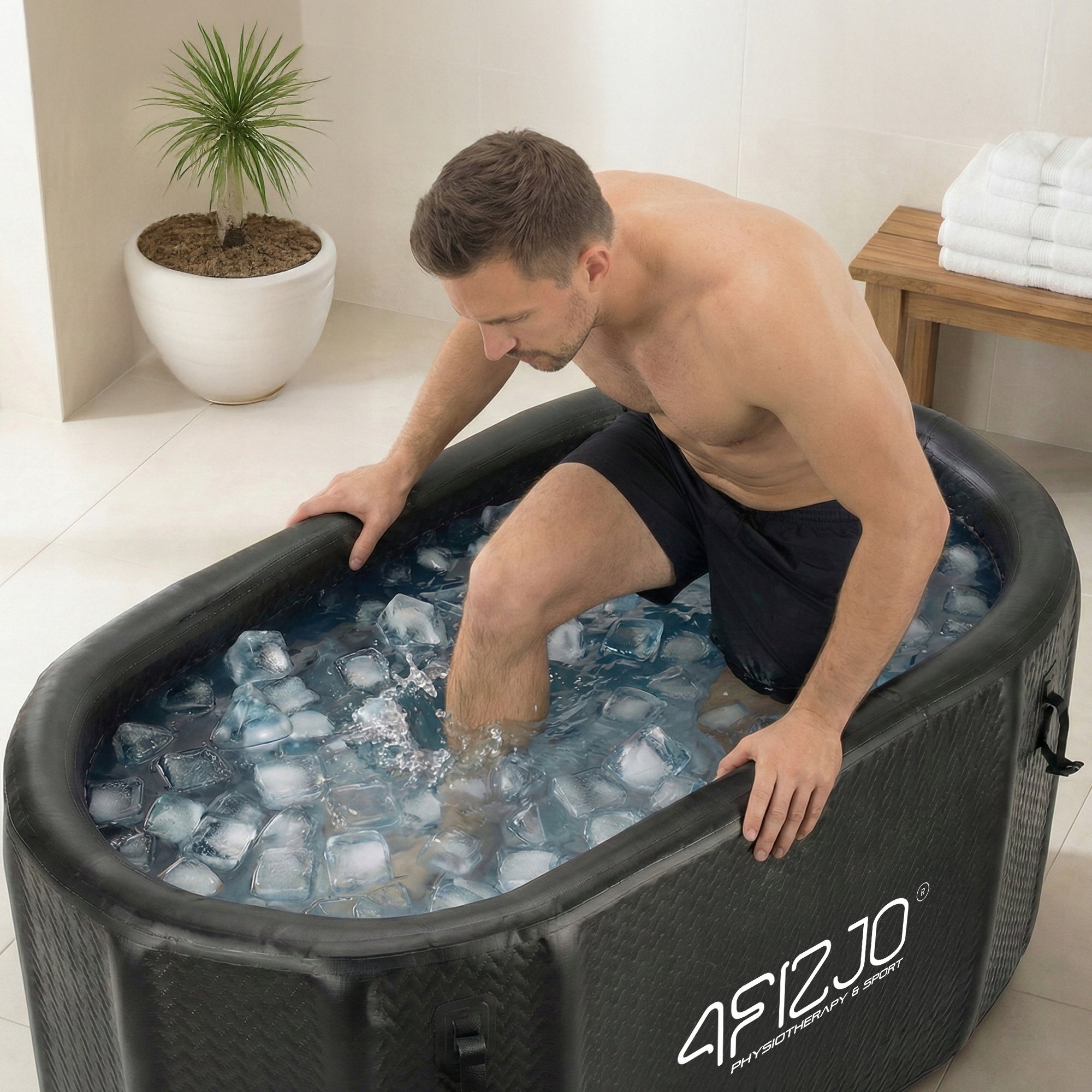 WALRUS BARREL ICE BATHTUB FOR ICE BATH PORTABLE INFLATABLE Manufacturer code Dmuchana wanna lodowa do morsowania IBT04