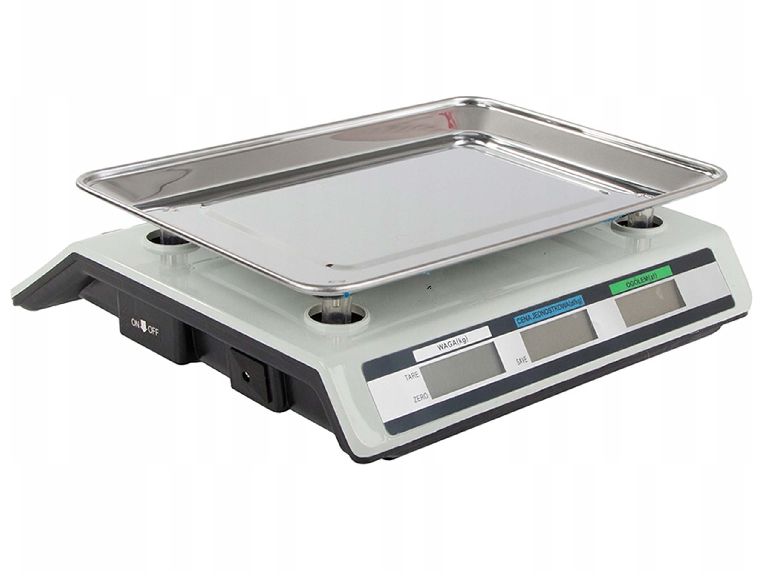 WAREHOUSE SCALE ELECTRONIC SHOP LCD 40KG/5G INDUSTRIAL CALCULATION Brand Cleo Art