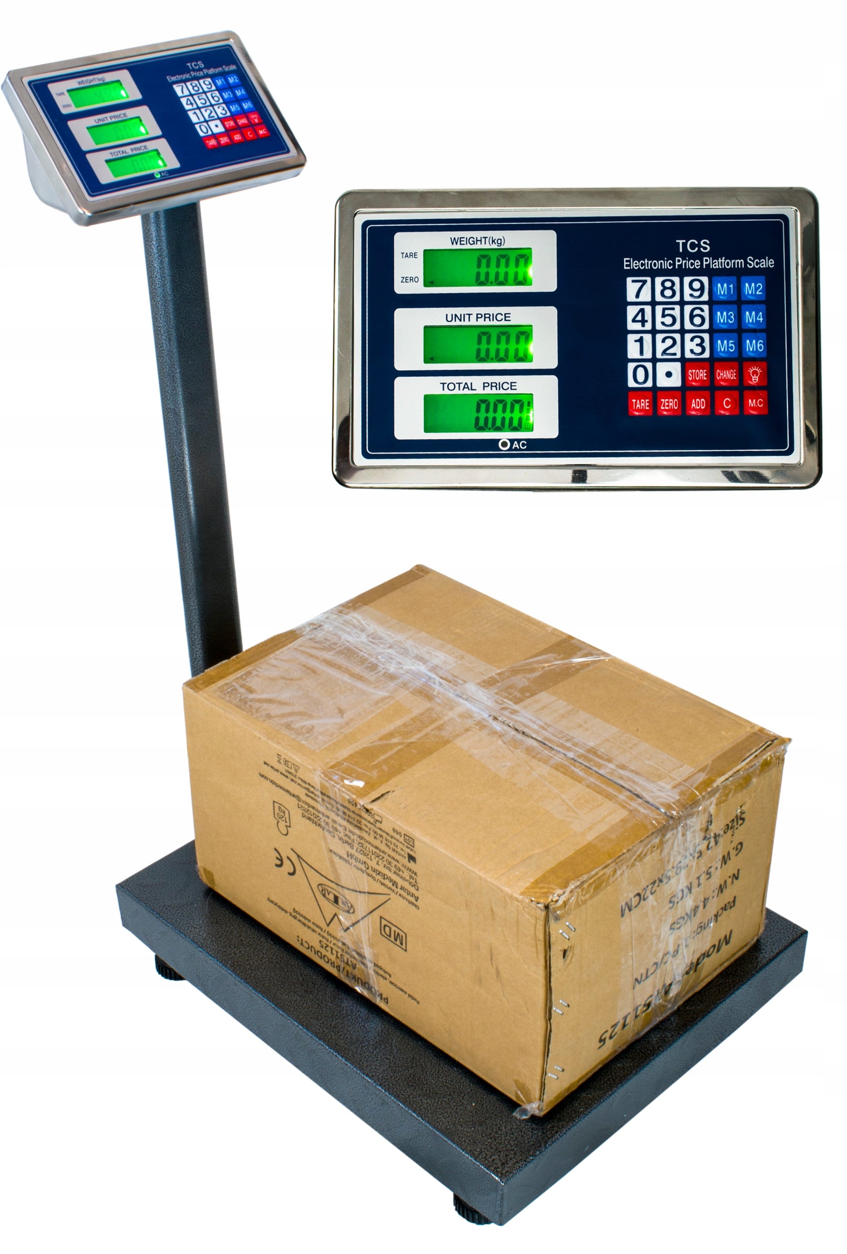 WAREHOUSE SCALE SHOP INDUSTRIAL ELECTRONIC PLATFORM 200KG EAN (GTIN) 5905123597893