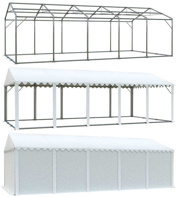 WAREHOUSE TENT tent hall 6x12m Type tent