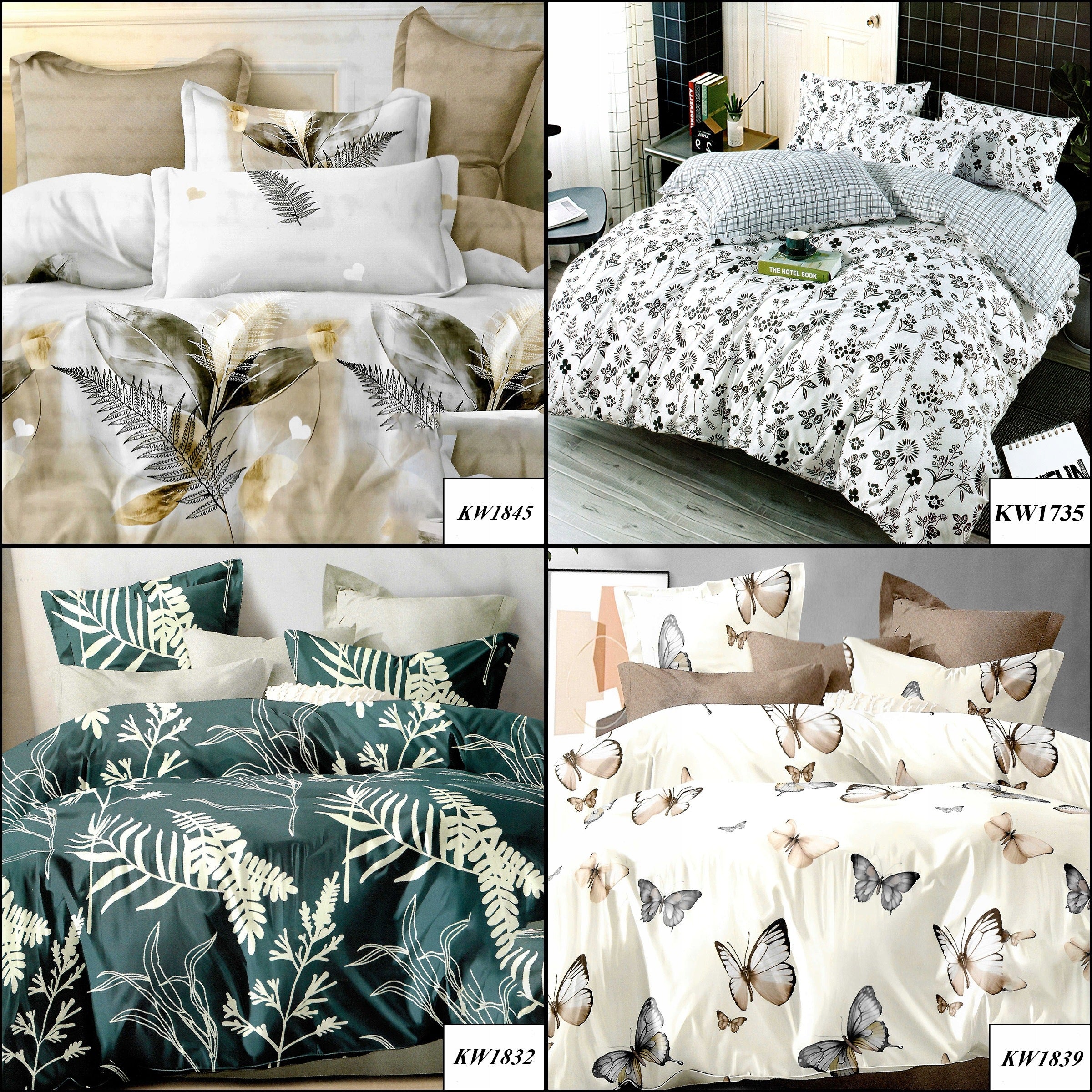 WARM BEDDING 100% COTTON 140x200 + 2 PILLOWCASES 70x80 + SHEET Packaging status original