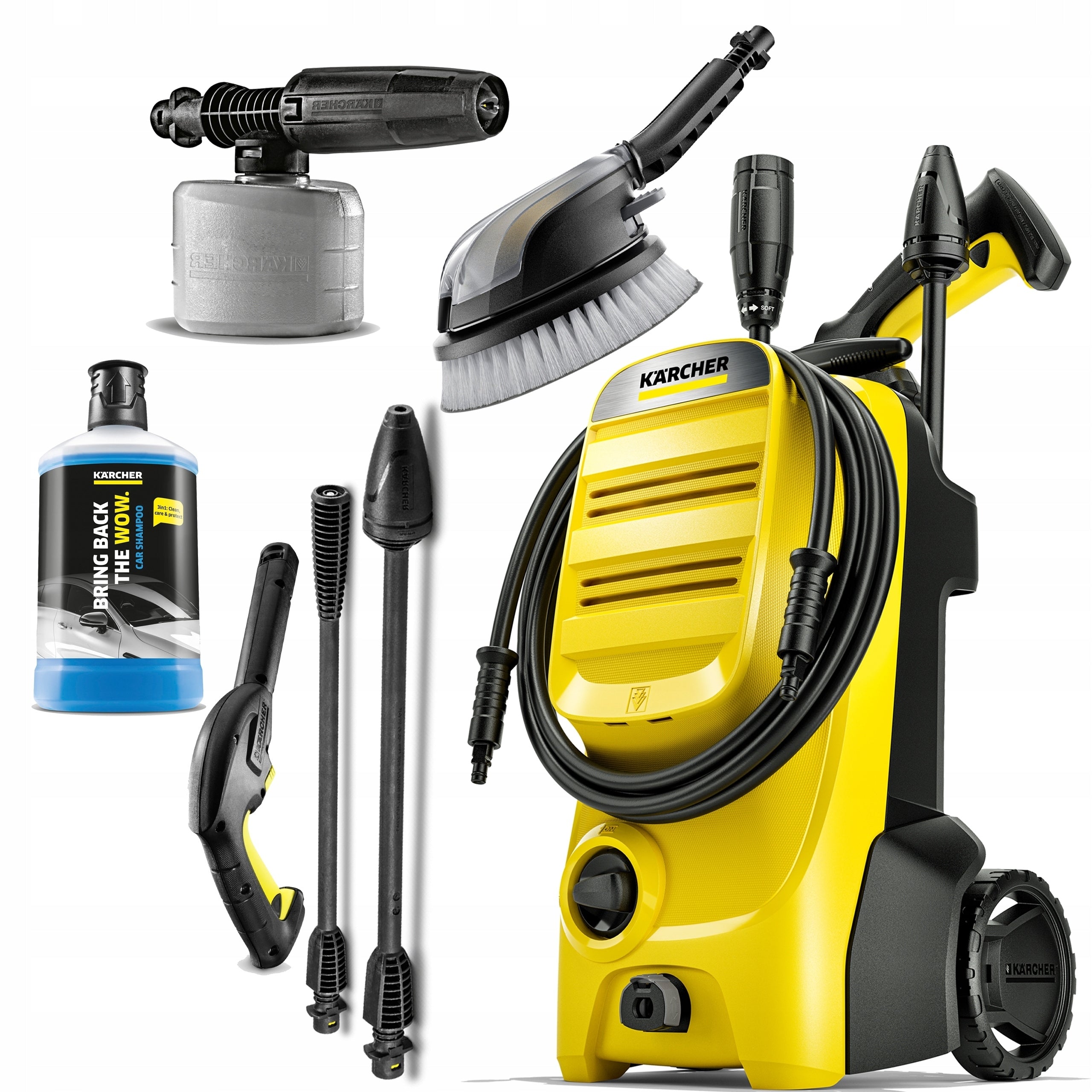 WASHER KARCHER K 4 CLASSIC CAR NEW COMPACT POWERFUL 2026