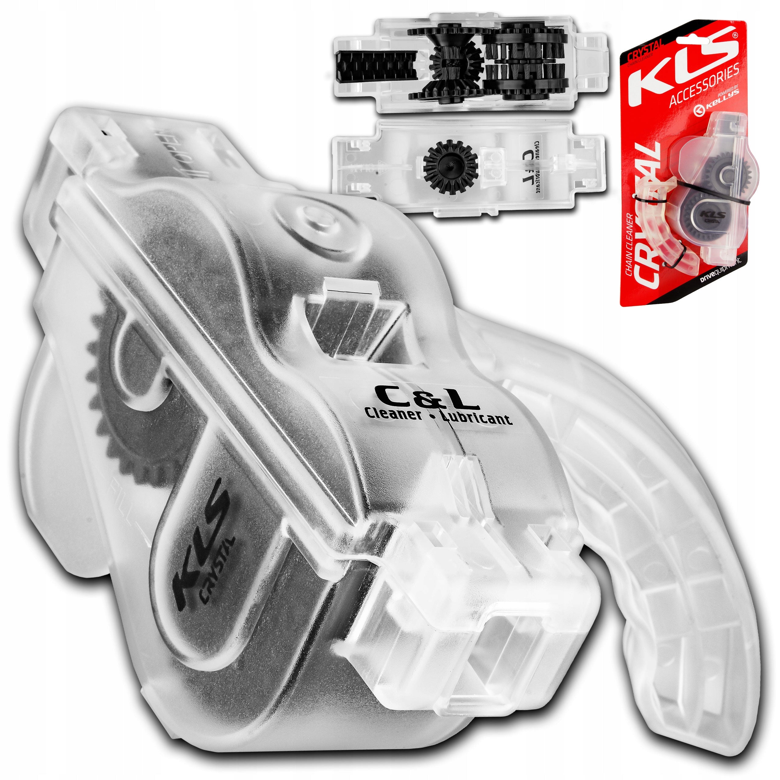 WASHER KELLYS CRYSTAL BICYCLE CHAIN CLEANING DEVICE