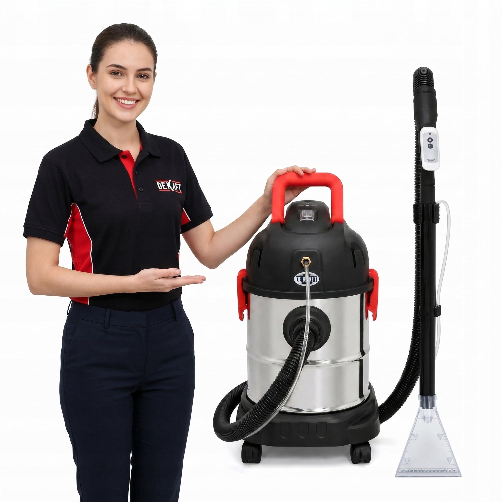 WASHING VACUUM CLEANER DEKRAFT 4IN1 DE-OP1200 FOR CARPETS UPHOLSTERY FOR WASHING PL Manufacturer code DE-OP1200