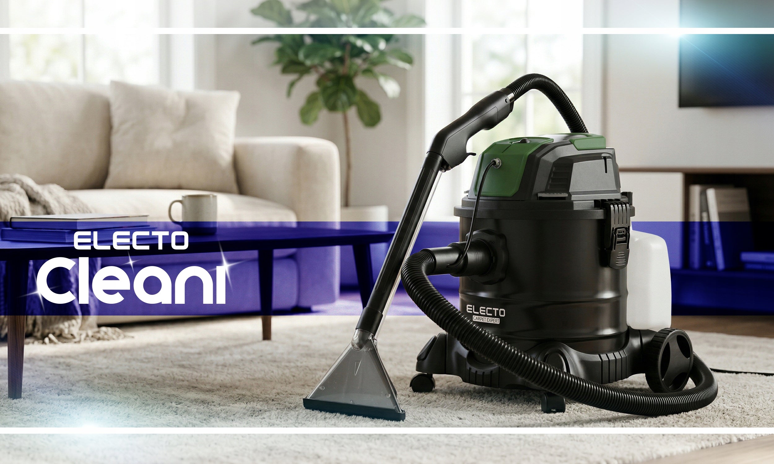 WASHING VACUUM CLEANER POWERFUL 2600W NARROW SUCTION CUP FOR WASHING CARPET UPHOLSTERY 3in1 Packaging status original
