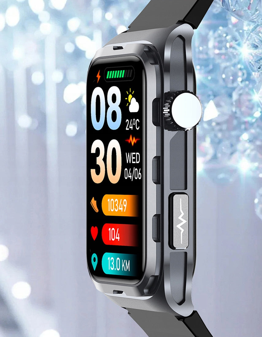 WATCH BAND CARDIOWATCH ANALYSIS BMI EKG BLOOD GLUCOSE METER BLOOD PRESSURE MONITOR PL Packaging status original