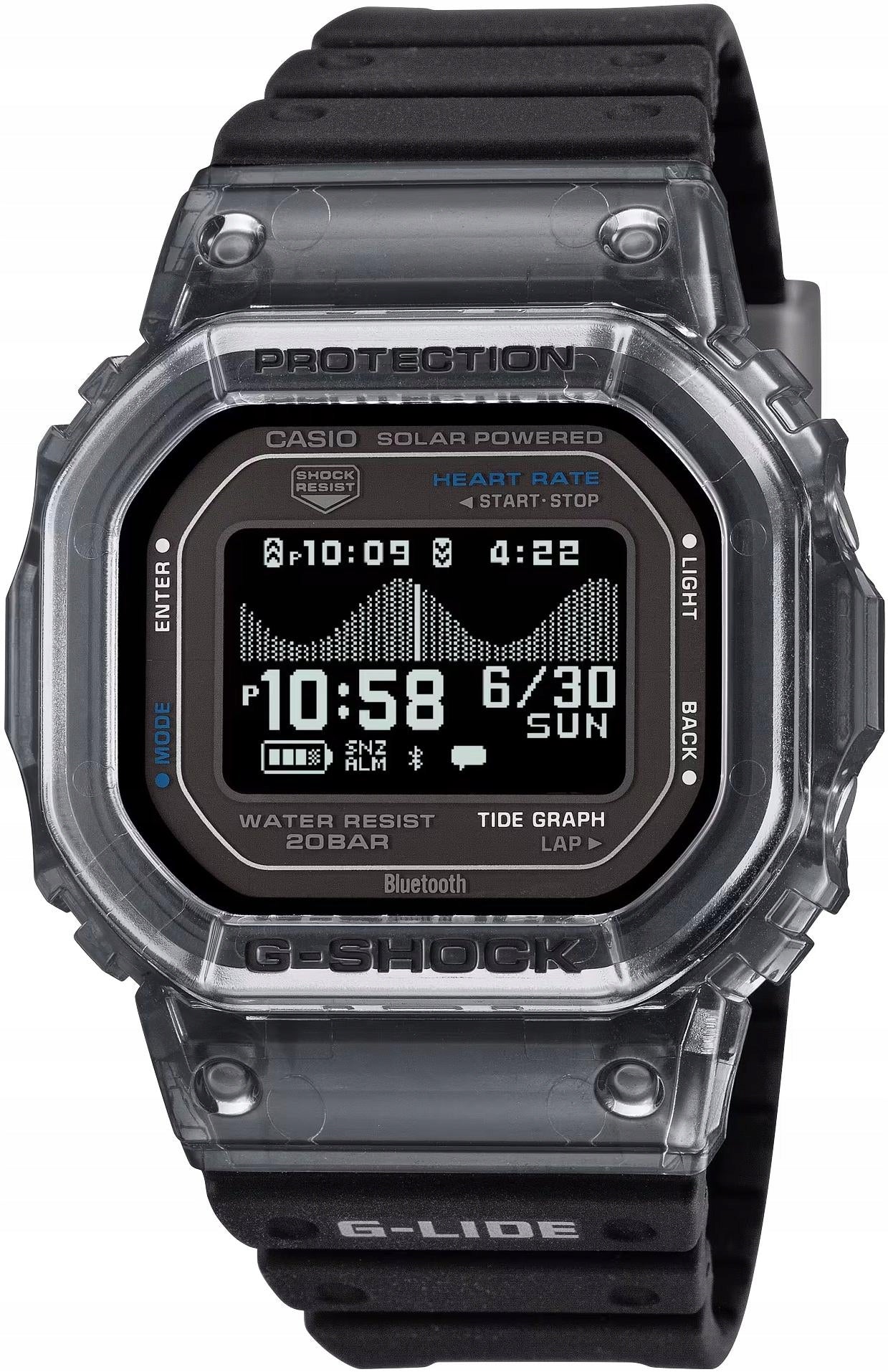 WATCH CASIO G-SHOCK GBX-H5600-1ER ENGRAVING 24H PL
