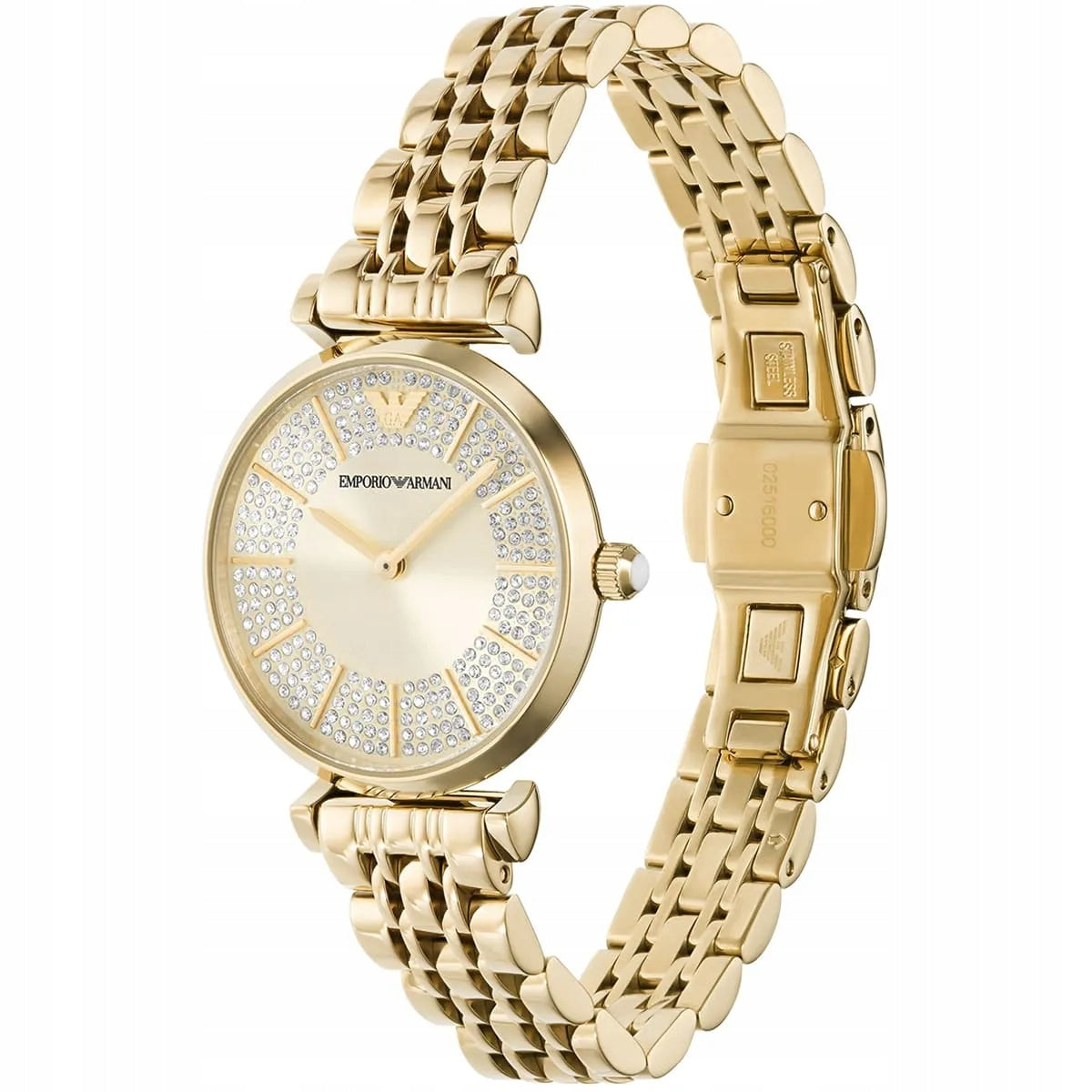 WATCH EMPORIO ARMANI AR11608 GIANNI ORIGINAL CERTIFICATE + BOX Packaging status original