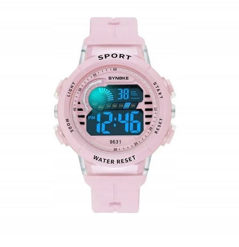 WATCH PINK WOMEN'S SPORTS DIGITAL PASTEL 825