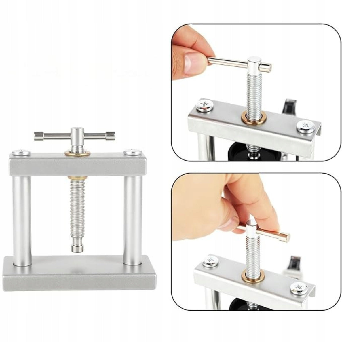 WATCH PRESS FOR WATCHES PRESSURE PLATES SET OF 18 FORMS Product weight with unit packaging 0.35 kg