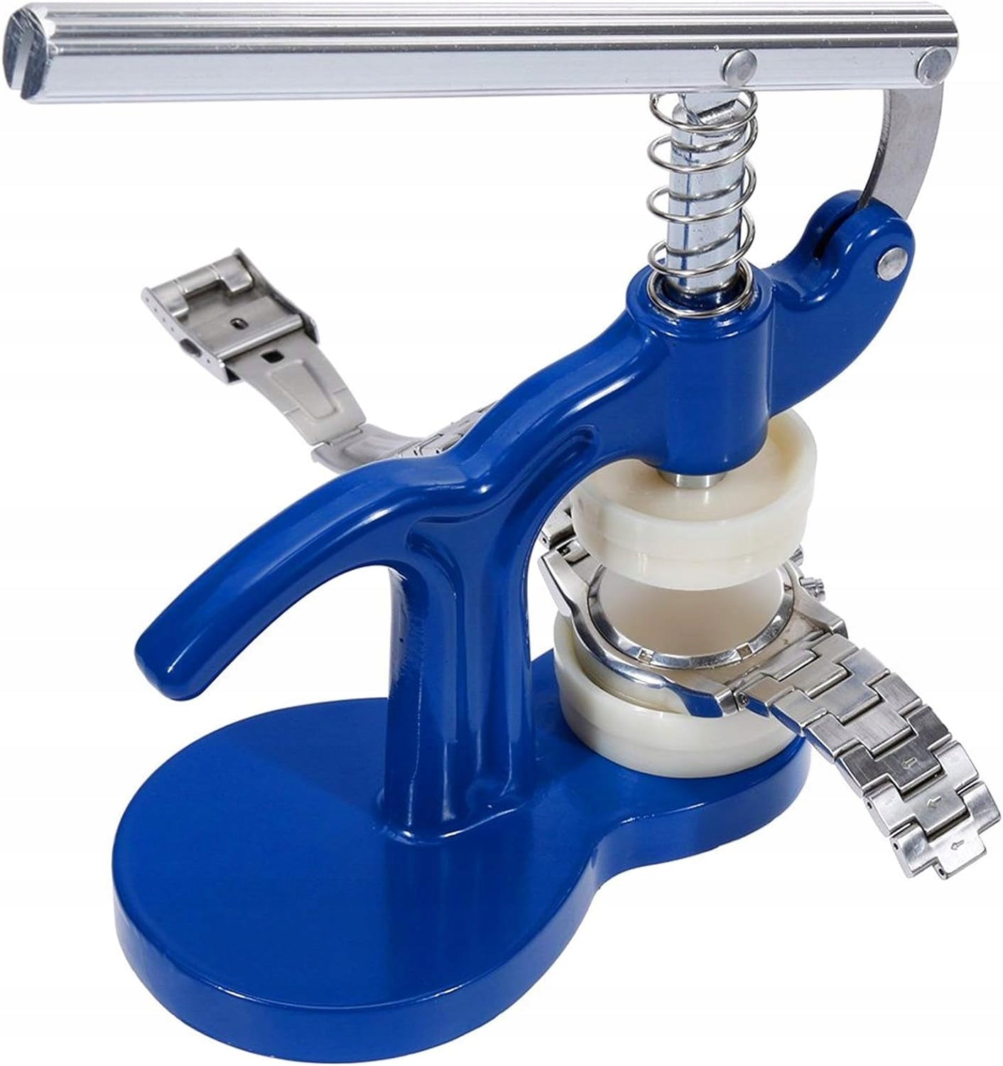 WATCH PRESS FOR WATCHES SET + PRESSURE PLATES 18-50mm Product weight with unit packaging 0.35 kg