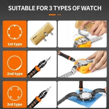 WATCH REPAIR KIT WATCHMAKING TOOLS AKCESORIA KEYS LARGE Brand no brand