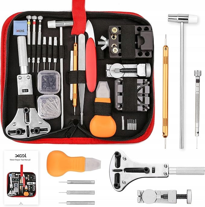 WATCH REPAIR KIT WATCHMAKING TOOLS KEYS LARGE 151 EL