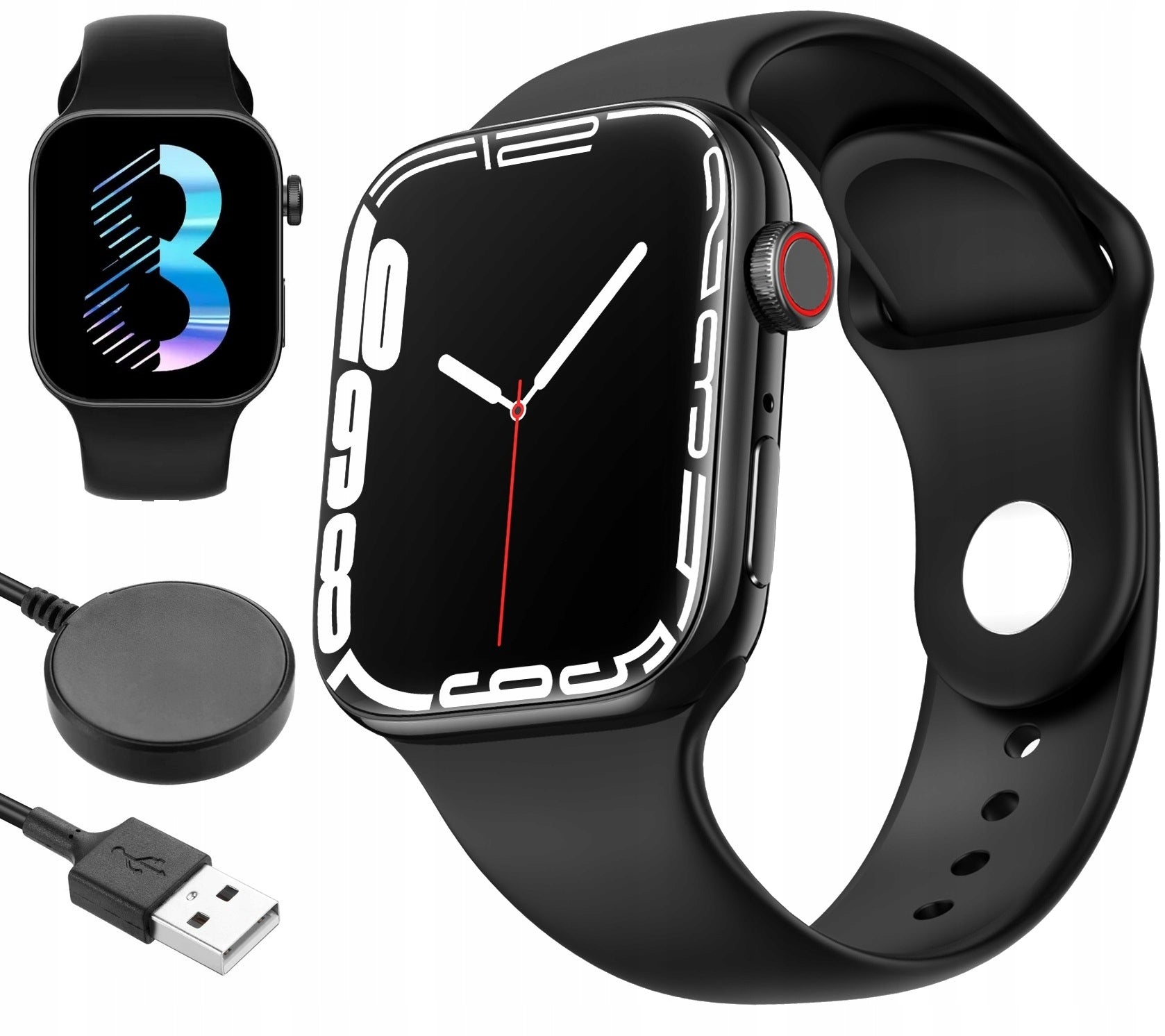 WATCH SMART WATCH SMARTWATCH SPORT CALLS SMART EKG IP67 Packaging status original