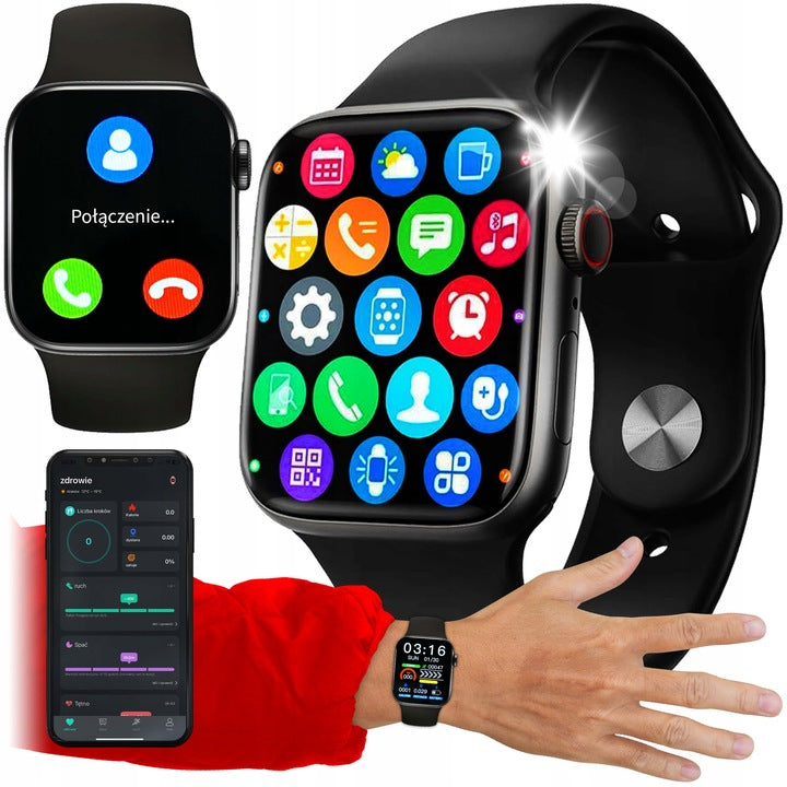 WATCH SMART WATCH SMARTWATCH SPORT CALLS SMART EKG IP67