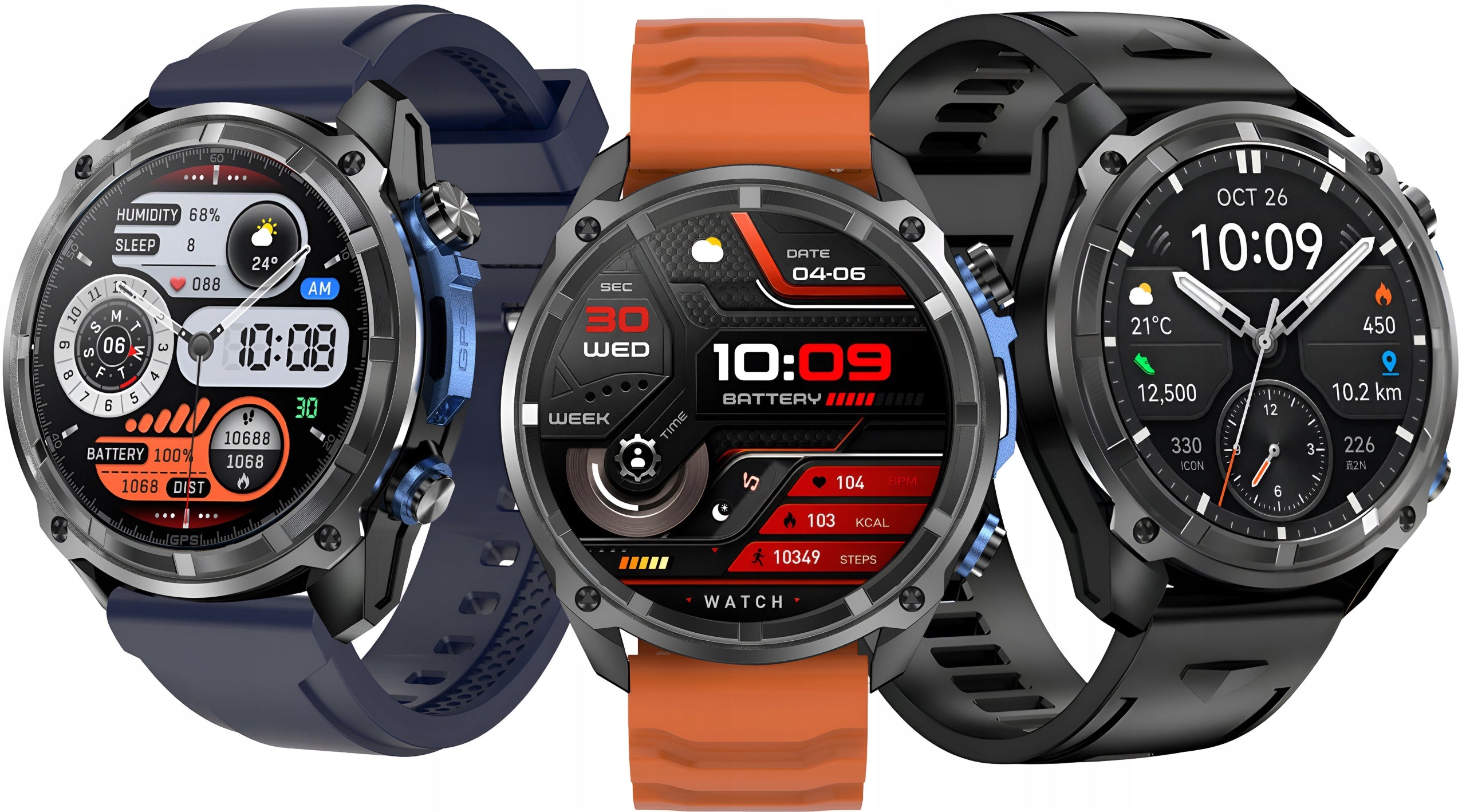 WATCH SMARTWATCH FLASHLIGHT GPS NAVIGATION AMOLED MEMORY 4GB VIDEO PHOTOS Manufacturer code Lazird GPS NEW SERIES