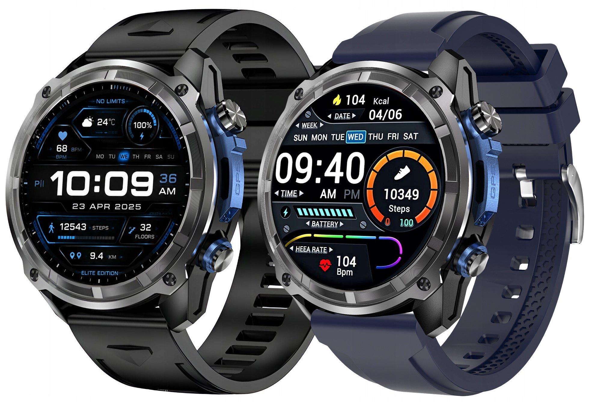 WATCH SMARTWATCH FLASHLIGHT GPS NAVIGATION AMOLED MEMORY 4GB VIDEO PHOTOS Packaging status original