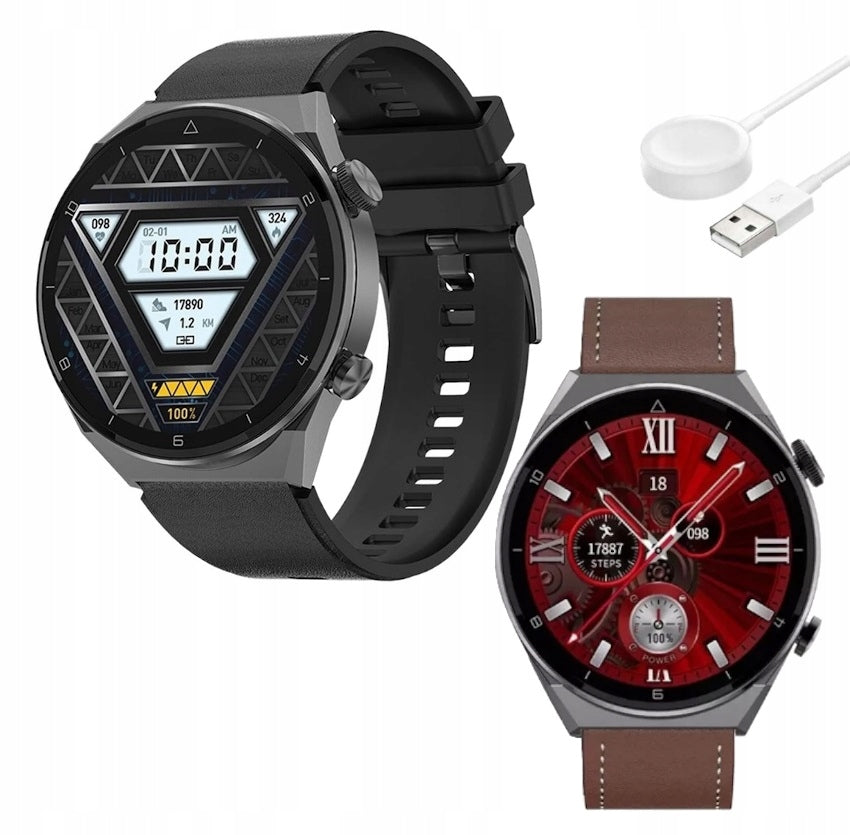 WATCH SMARTWATCH MEN'S BT EKG TALK SPORT PL