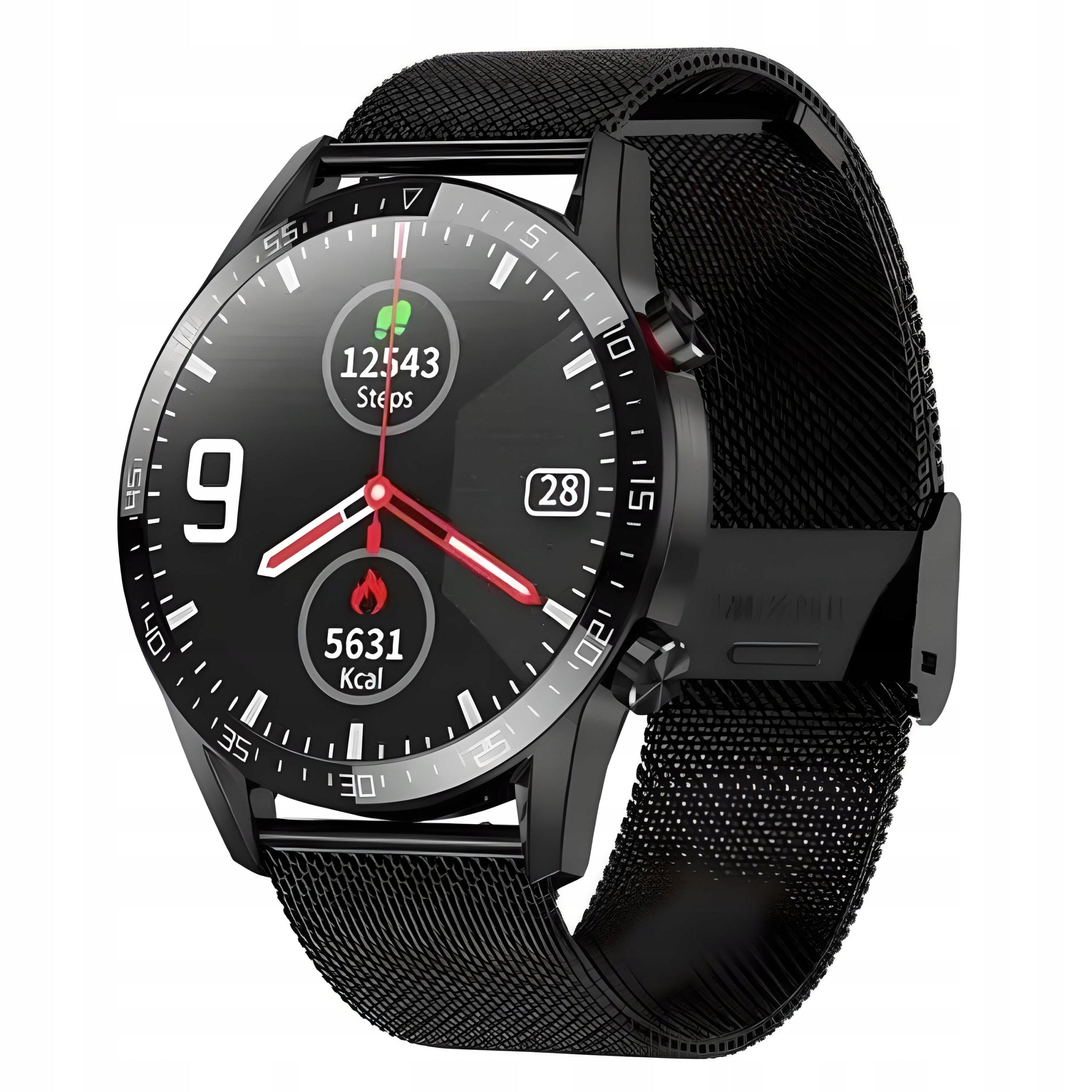 WATCH SMARTWATCH PEDOMETER EKG HEALTH MONITOR L13 BLUETOOTH IOS ANDROID Packaging status original