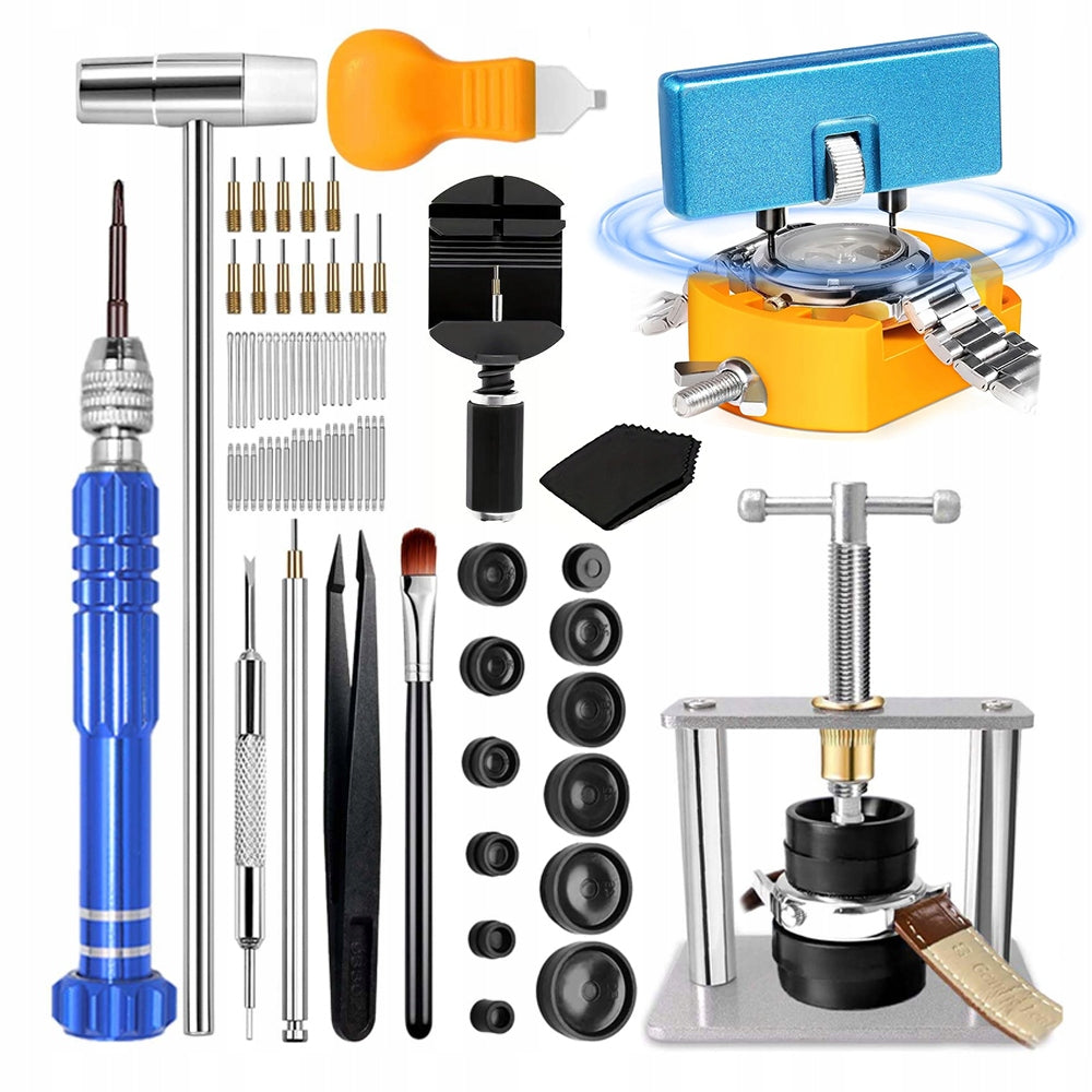 WATCH TOOL SET WITH 20 SPINES AND TELESCOPES 16/18/20/22/24MM