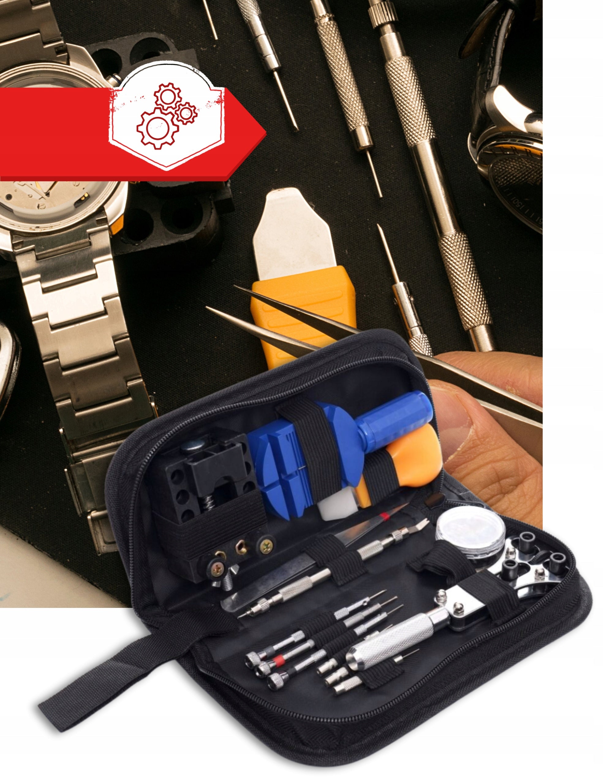 WATCHMAKING SET TOOLS IMAK KEY CASE Manufacturer code ZESTAW DO NAPRAWY ZEGARKÓW