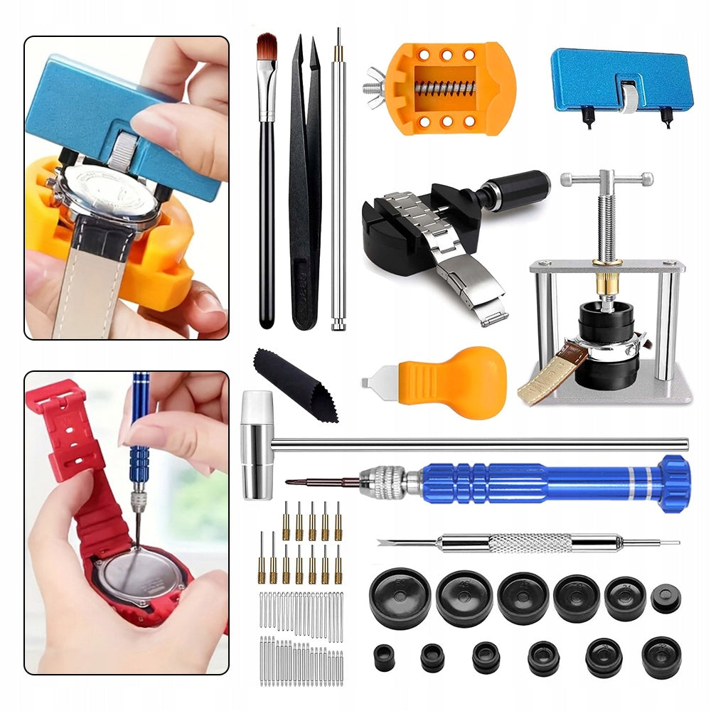 WATCHMAKING SET WATCH TOOLS WATCHMAKER REPAIR x 81 Brand no brand