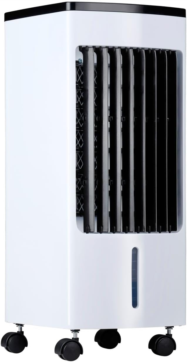 WATER AIR CONDITIONER PORTABLE FAN 3in1 4L + CARTRIDGES + REMOTE CONTROL Dominant color white
