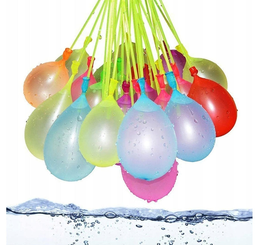 WATER BALLOONS AUTOMATIC WATER BOMBS BALLOON THREAD SET 111 Manufacturer code BALONY NA WODĘ BOMBY WODNE ZESTAW BASENOWY