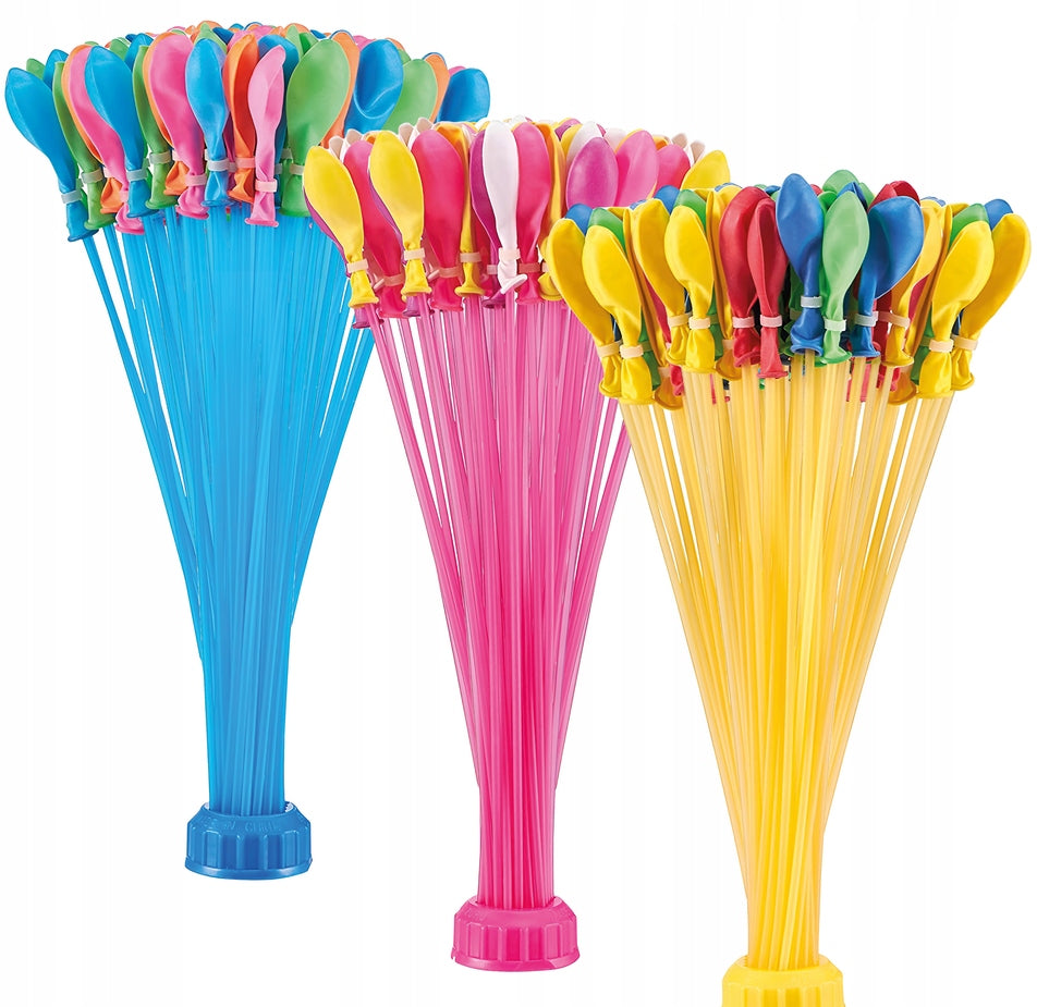 WATER BALLOONS WATER BOMBS 111 PCS AUTOMATIC FILLING ŚMIGUS DYNGUS Color multicolor