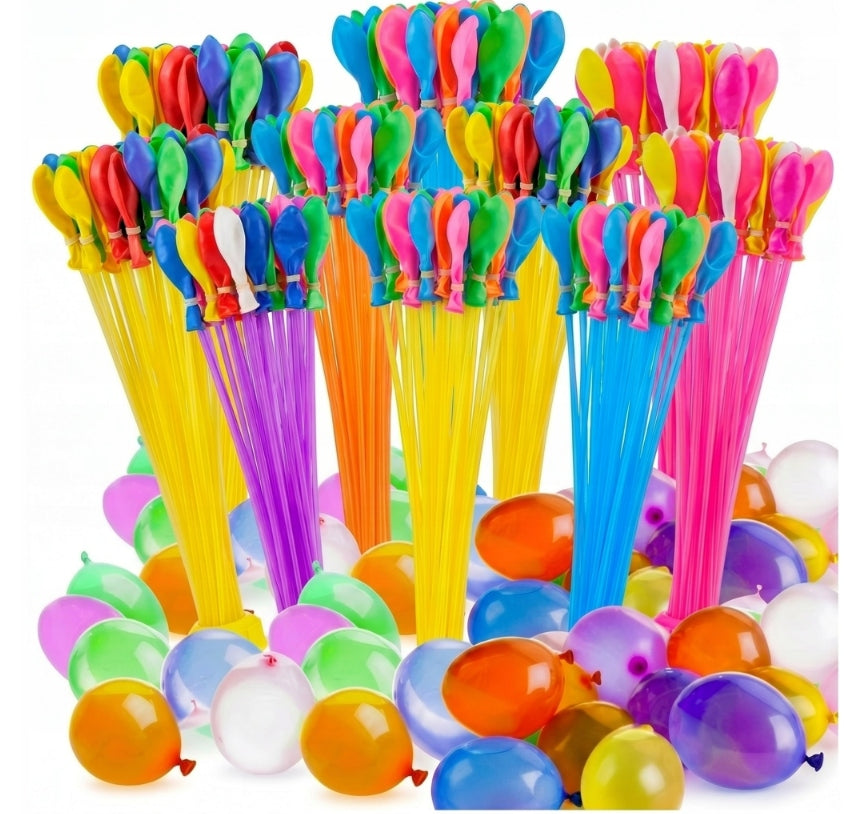 WATER BALLOONS WATER BOMBS AUTOMATIC SELF-CLOSING + THREAD 111 SET