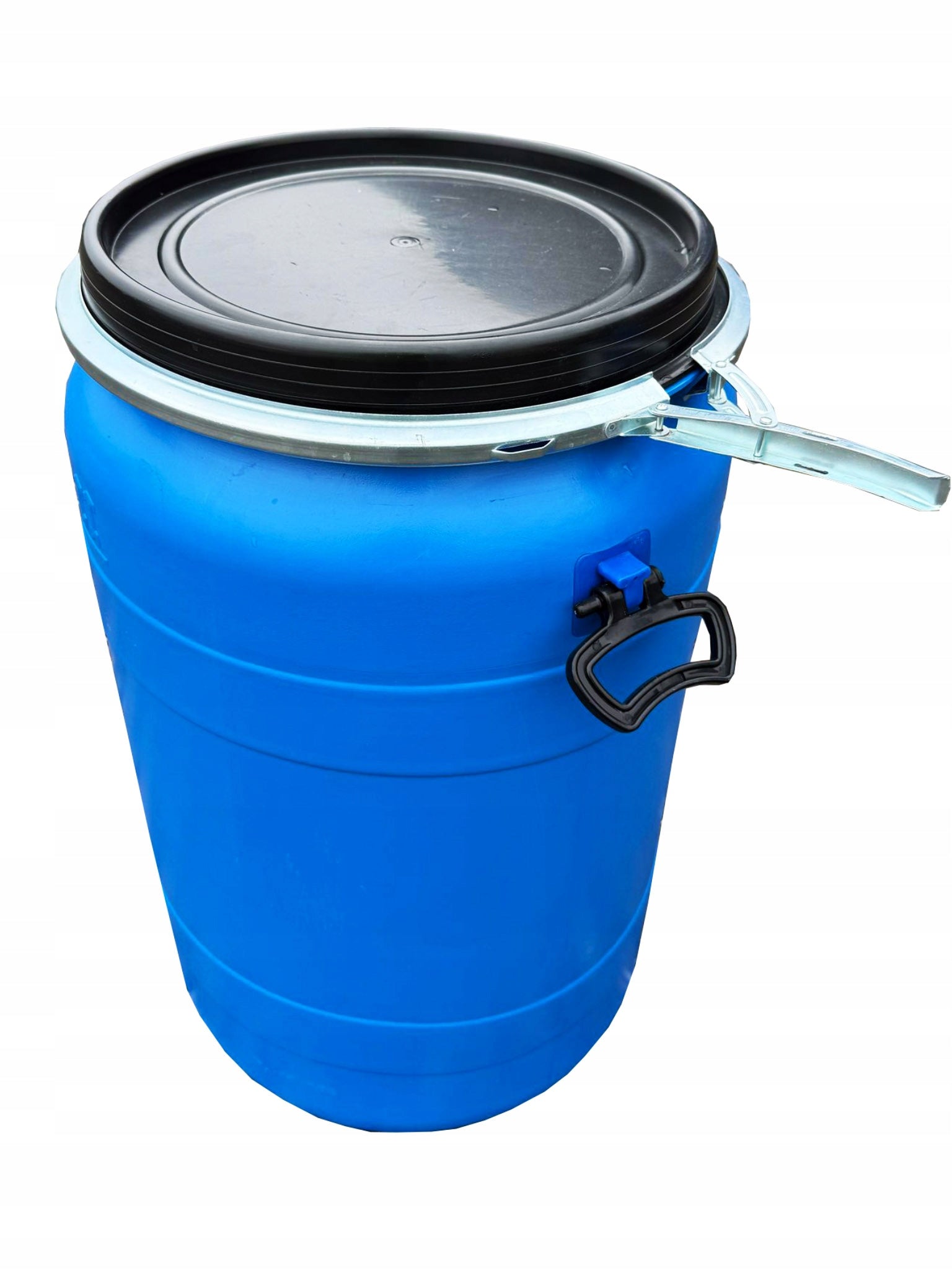 WATER BARREL TANK 120L WITH BUCKLE HANDLES FOOD CERTIFICATE FOR PICKLING Capacity 120 l