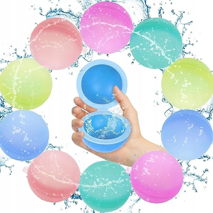 WATER BOMBS REUSABLE WATER BALLOONS SET OF 10 Manufacturer code qw21